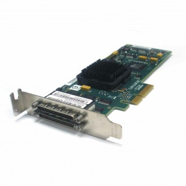 LSI Logic LSI22320SLE PCI-E Dual SCSI Ultra320 Low Profile Adapter Card