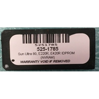 IDPROM (NVRAM) Sun Ultra 80, E420R Servers