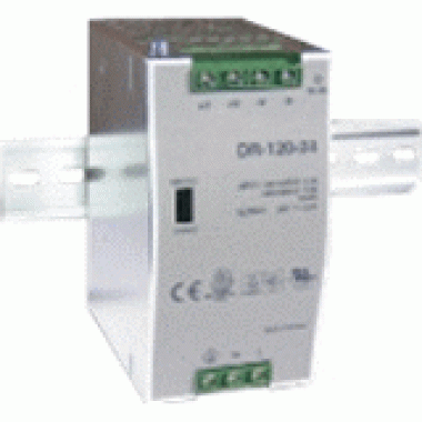 48VDC 2.5A Univ AC Power Supply Din Rail Mnt