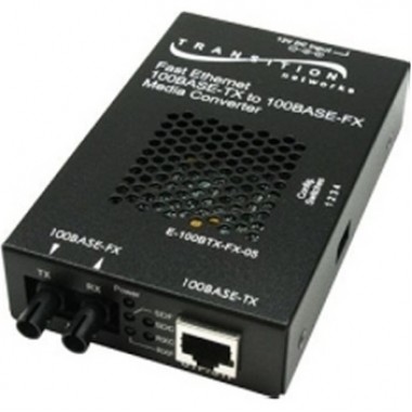 100Base-TX RJ-45 to 100Base-FX 1300nm MMF LC 2km Media Convrter