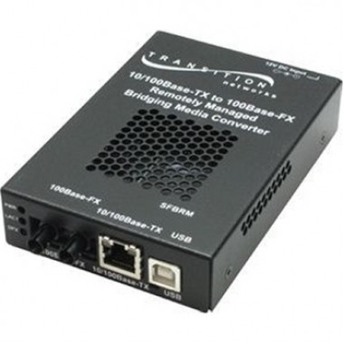 Oam/ip Rmt Mgd Media Converter 10/100Base-TX 100Base-FX SMSC 1550/1310 20k