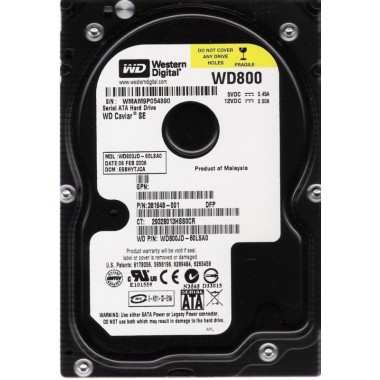 80GB 3.5-Inch Internal SATA Hard Drive