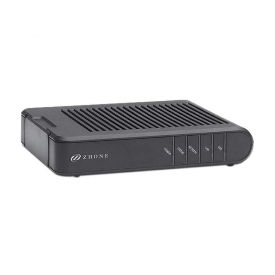 Glimmend Smeren stel je voor Zhone 6381-A4-200 ADSL2+/R CPE Bridge / Wired Router with USB & Ethernet  Port