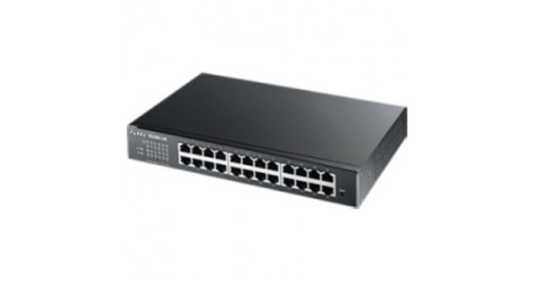 ZyXEL GS1900-24E 24-Port Web Managed Gigabit Ethernet Fanless L2 ...